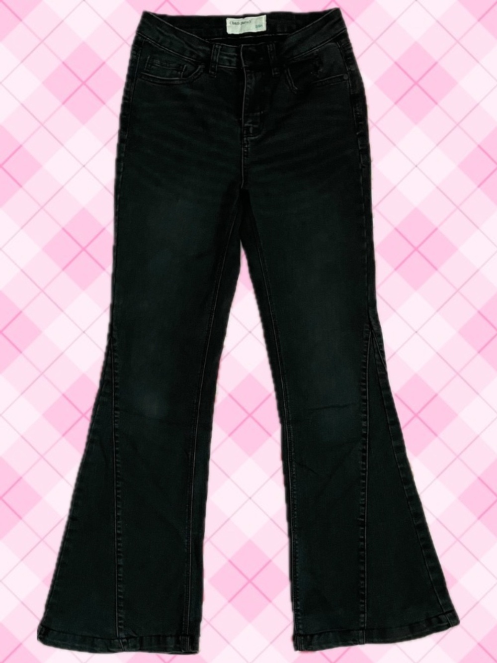 Ban Jara High Rise Black Flare Jeans